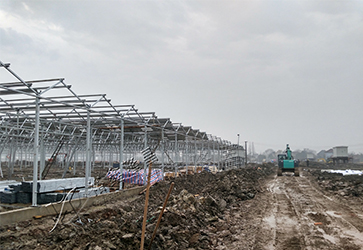 長(zhǎng)興光伏溫室基地